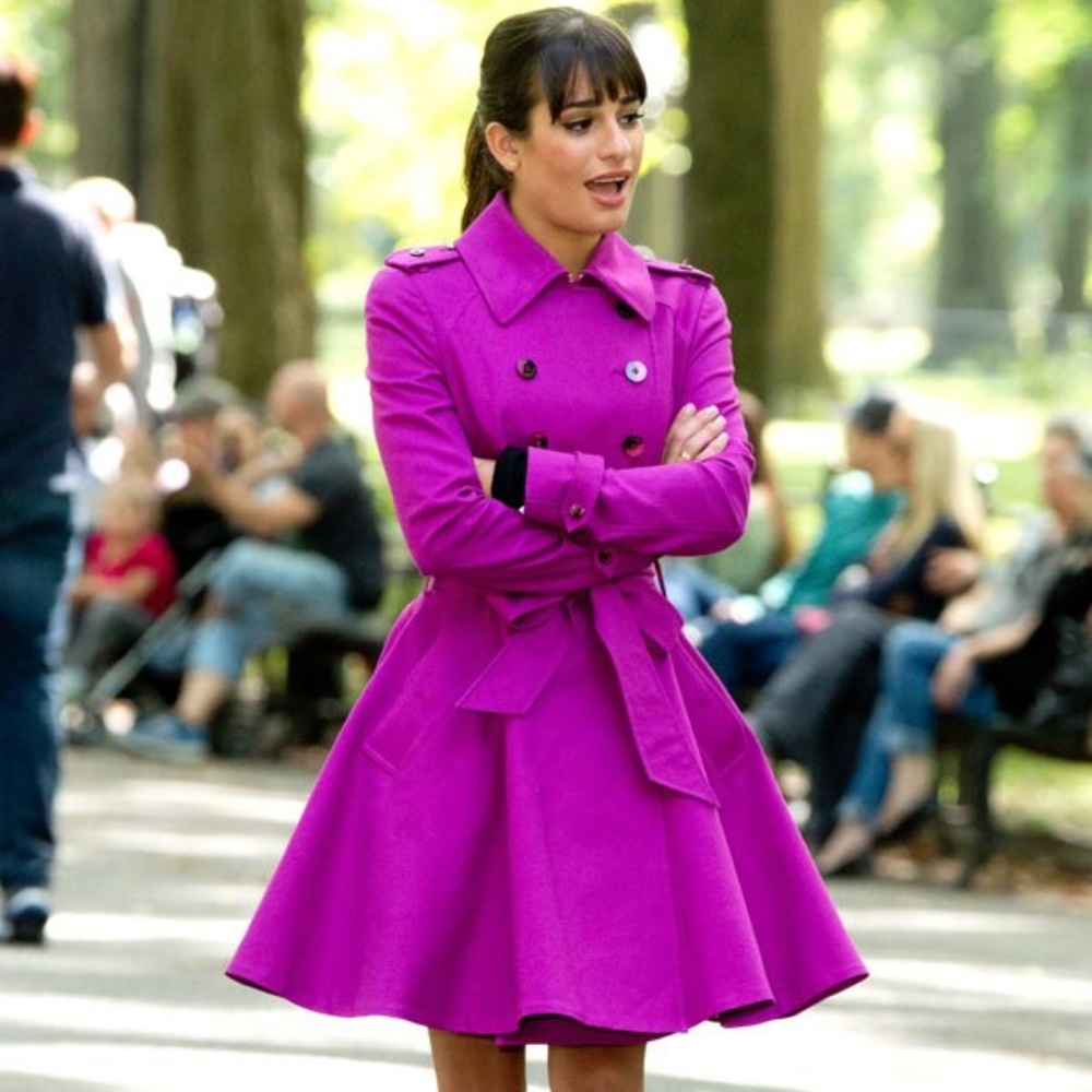 As Seen on Lea Michele! Ted Baker Moriah Coat 4/6